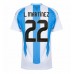 Argentina Lautaro Martinez #22 Hjemmedrakt Copa America 2024 Kortermet